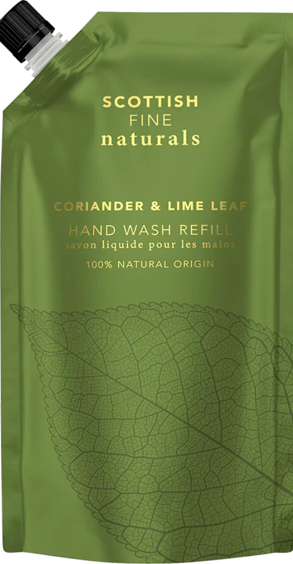 Scottish Fine Naturals, Hand Wash Refill 600ml Pouch
