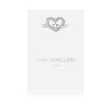 Lucia Lustre, Heart Organic Pave Ring