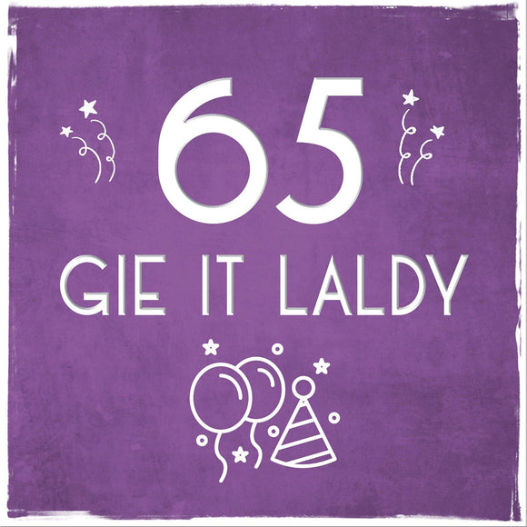 Card: 65 Gie It Laldy