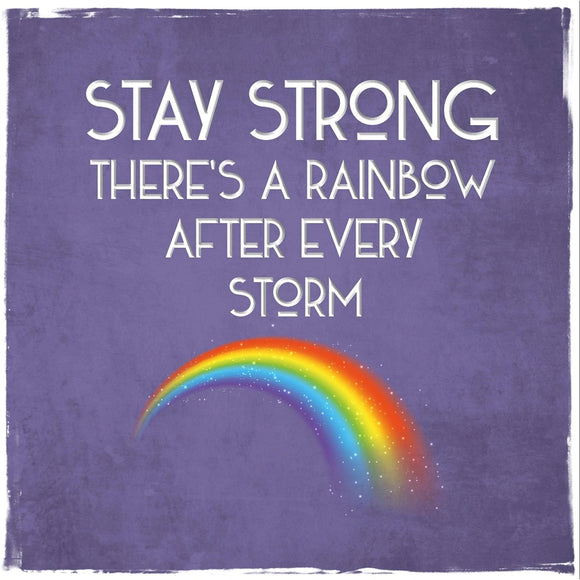 Card: Stay Strong Rainbow