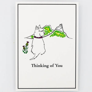 Card: Wee Westies Thinking of You