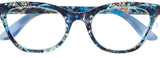 Marlow Blue Multi Reading Glasses 2.50