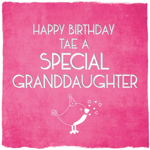 Card: Special Granddaughter