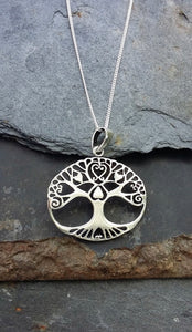 Sterling Silver Tree Of Life Pendant