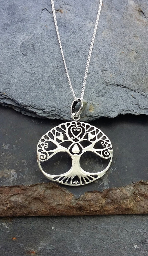 Sterling Silver Tree Of Life Pendant