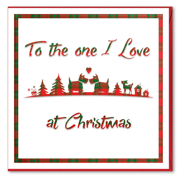 Card To The One I Love At Christmas
