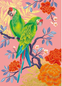 Blank Card, Parrots