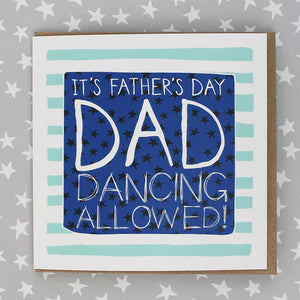 Card It's Father's Day Dancing Allowed