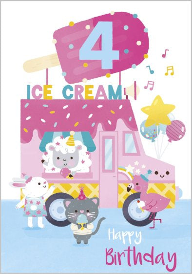 Age 4, Ice Cream Van