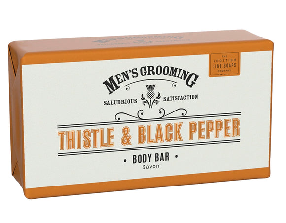 Thistle & Black Pepper Body Bar Wrapped  220g