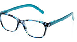Matera Blue Reading Glasses 2.5