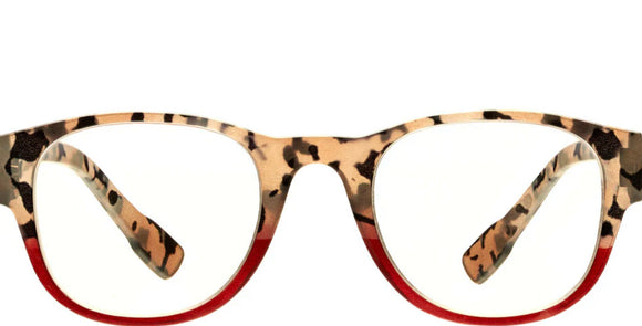 Oban Red Reading Glasses 2.50