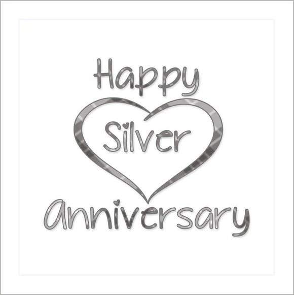 Card:Silver Anniversary
