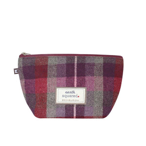 Tweed Makeup Bag