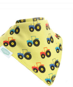 Tractor Print Bib