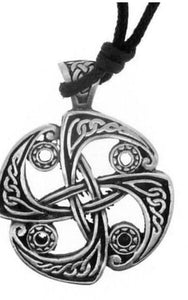 Pewter Pendant, Celtic Elements