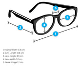 Matera Blue Reading Glasses 2.5