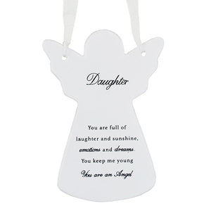 Guardian Angel Hanging Plaque Daughter
