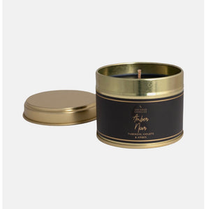 Amber Noir Small Candle Tin