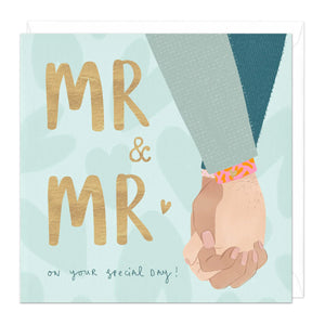 Mr & Mr Wedding Card