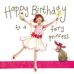 Fairy Princess Birthday Card