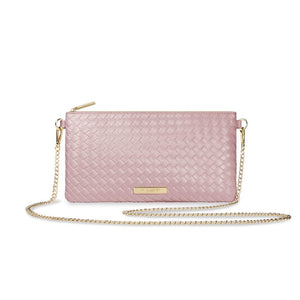 Freya Crossbody Bag: Pale Pink