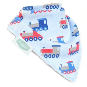 Trains Bandana Bib