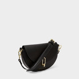 Black Quinn Mini Saddle Bag