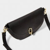 Black Quinn Mini Saddle Bag