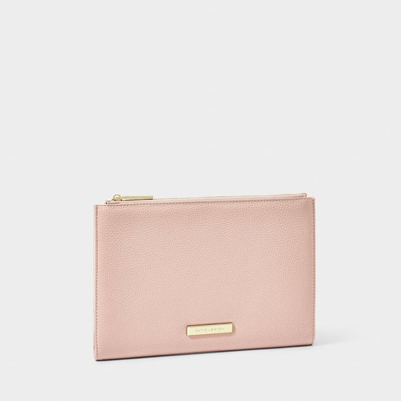 Pink Travel Document Holder