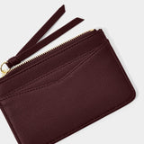 Plum Isla Coin Purse & Card Holder