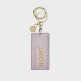 Chain Keyring, Home Sweet Home, Lilac