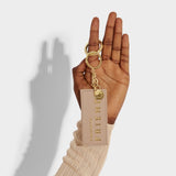 Chain Keyring, Fabulous Friend, Soft Tan