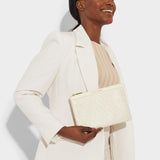 Signature Pouch, Off White