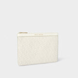 Signature Pouch, Off White