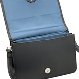 Square Shoulder Bag Blue Check